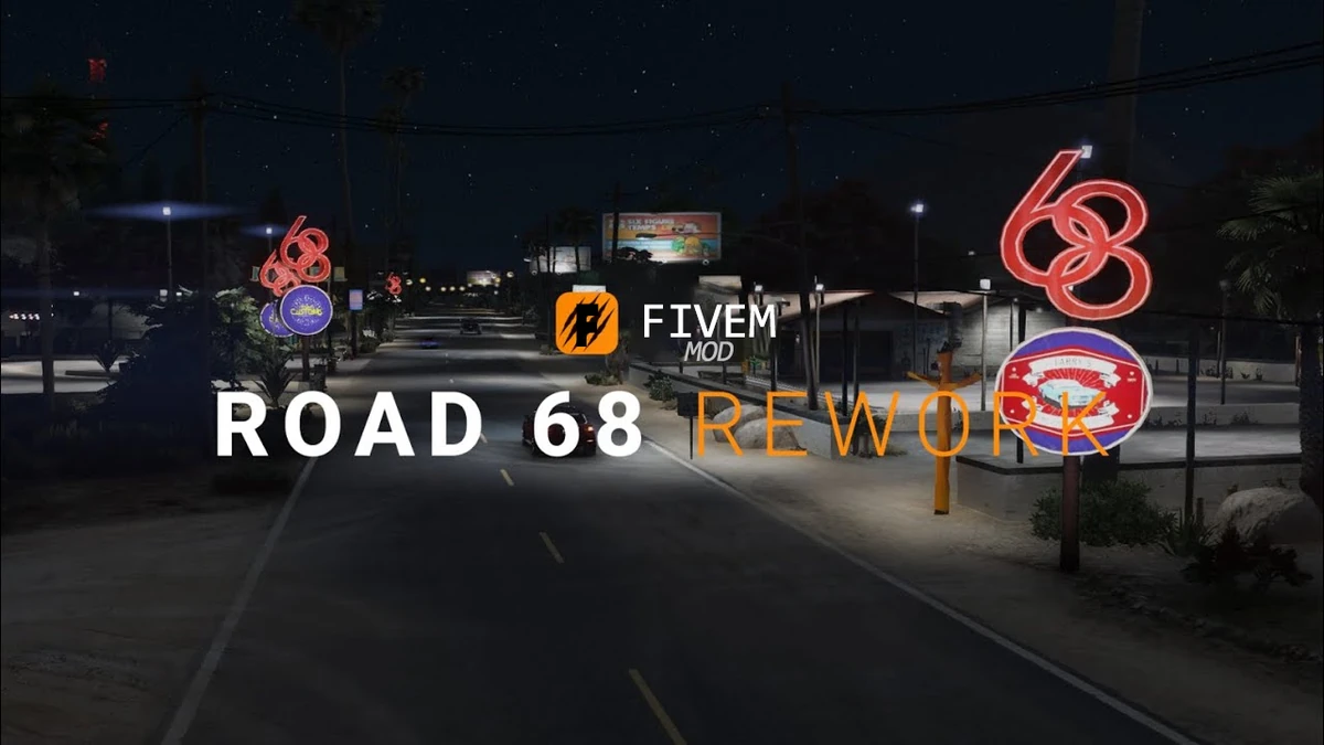 ROAD 68 REWORKED MLO – Fully Open Source | FiveM Mapping